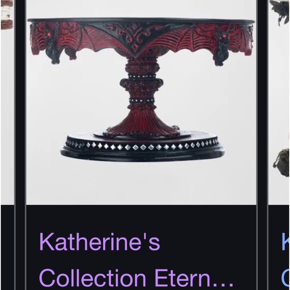 Katherine’s Collection 2023 Eternal Devotion Cake Stand $300 - Picture 2 of 4